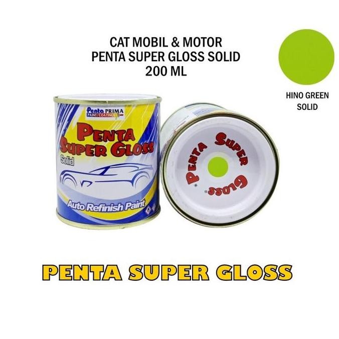 &<&<&<&] CAT PENTA HINO GREEN C40 661569 200 gram - cat penta hijau - cat hijau hino - cat mobil hij