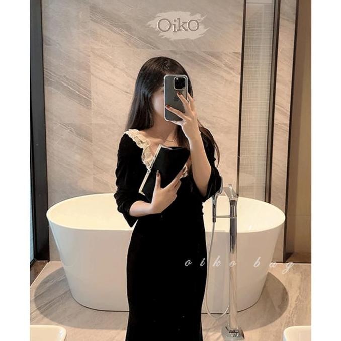 Tas Pesta Wanita Import Mewah Oiko Jara Clutch