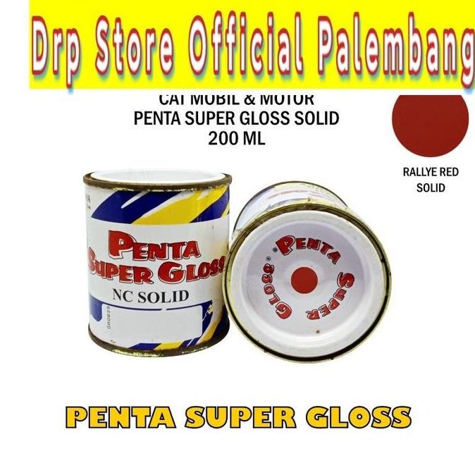 ,,,,,,,] CAT PENTA RALLYE RED 37024 200cc-cat penta merah gelap - cat penta red - cat merah penta su