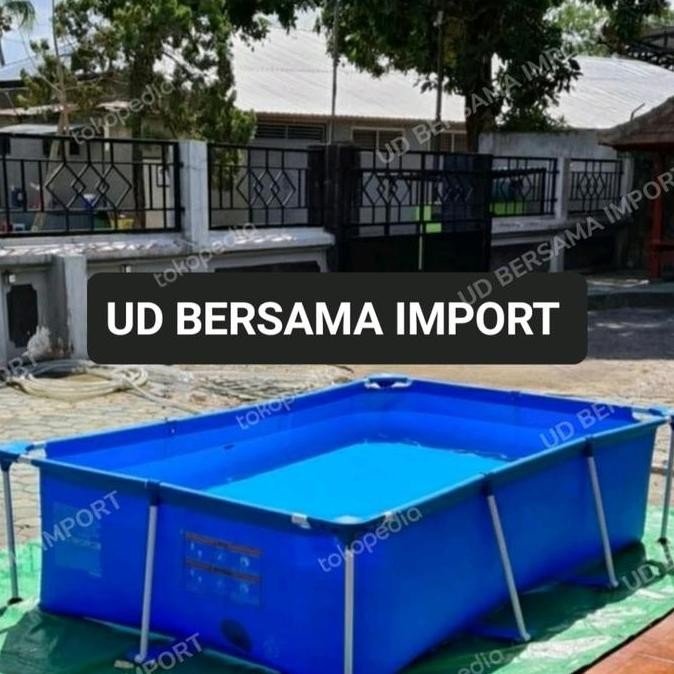 Kolam Renang Bestway Portable Frame Square Swimming Pool