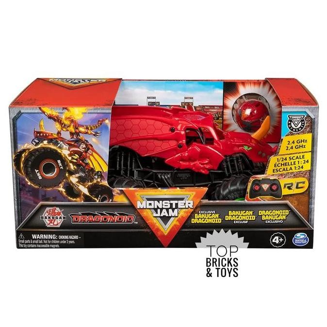SPIN MASTER, Monster Jam Bakugan Dragonoid RC 1:24 Scale