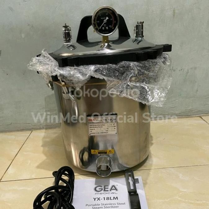 Autoclave Gea 18 Liter Non Timer Sterilisator Gea 18 Liter Non Timer CO
