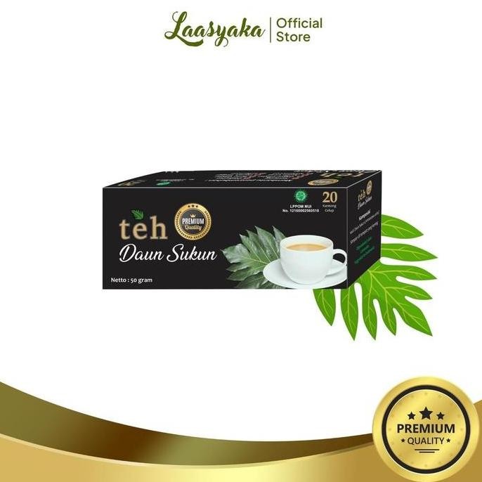 

welcome to tahuan jaya Teh Daun Sukun Premium Laasyaka Original Kaya Manfaat Kesehatan