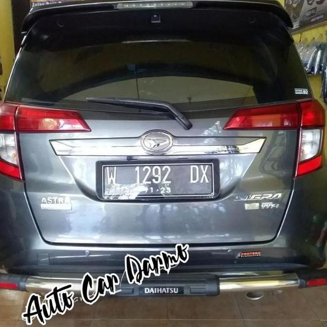 BEMPER BELAKANG BESI STAINLESS CORTEZ CALYA SIGRA AVANZA XENIA AGYA AYLA INNOVA WULING BRIO MOBILIO 