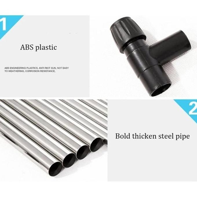 ready Hanger Baju Gantungan Pakaian Gantungan Baju Portable Dua Sisi GP009 murah