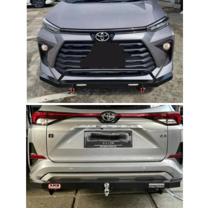 Paket Tanduk Depan+Towing ARB Belakang untuk Mobil AVANZA / VELOZ / XENIA 2022-2023