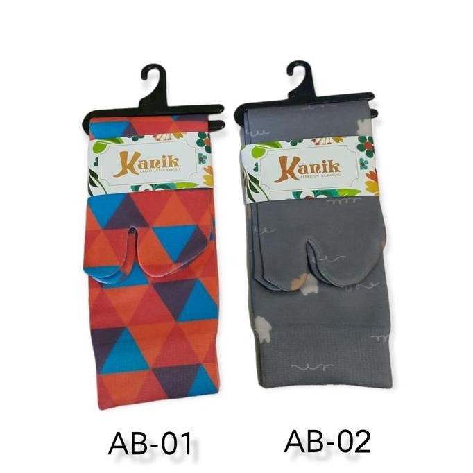 New Kaos Kaki Kanik Printing Anti Bosen Ukuran M