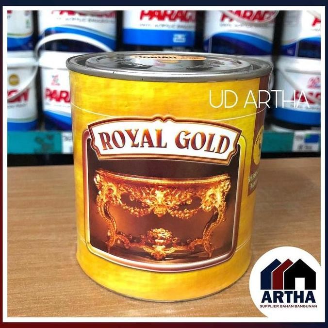 Cat Besi dan Kayu Neo Alkycoat Royal Gold 1 kg / Cat Emas