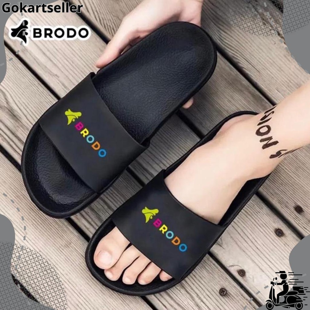 Sandal Slop Pria Sandal Brodo Unisex Original Viral