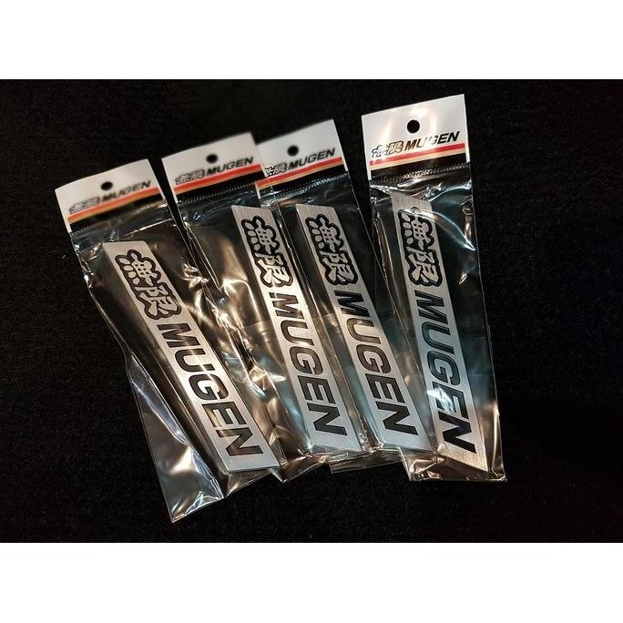 N Emblem Metal Plate Mugen Large / Emblem Mugen Original Mugen Japan