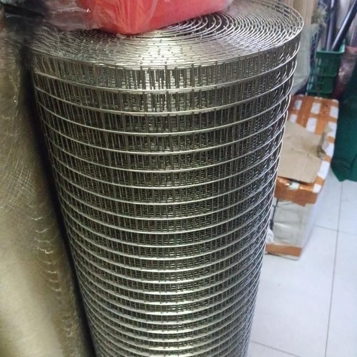 Wiremesh SUS 304 2mm × 20mm × 20mm / Kawat Wiremesh Meteran Stainless Wire Mesh Kawat Loket SS 304