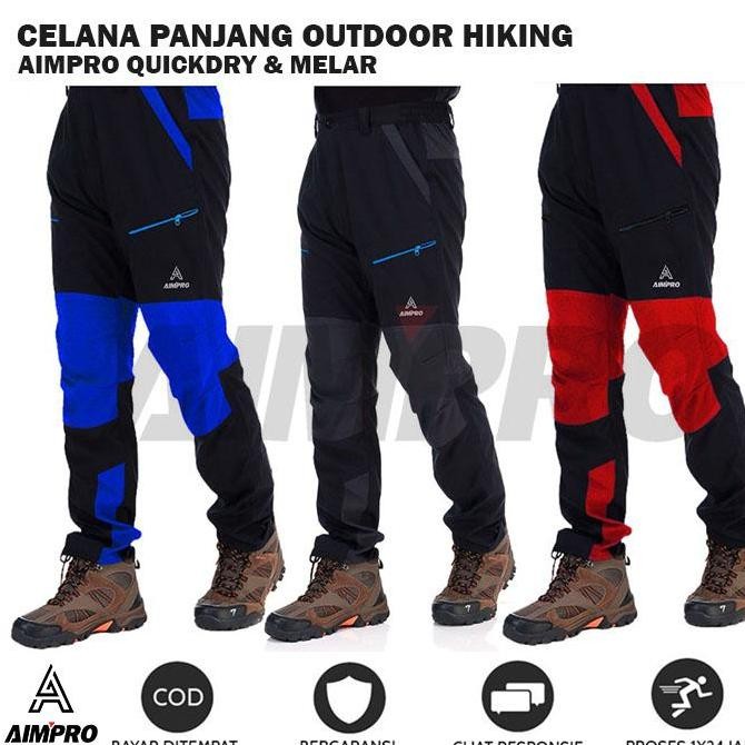 celana panjang hiking quick dry outdoor - CELANA GUNUNG AIMPRO