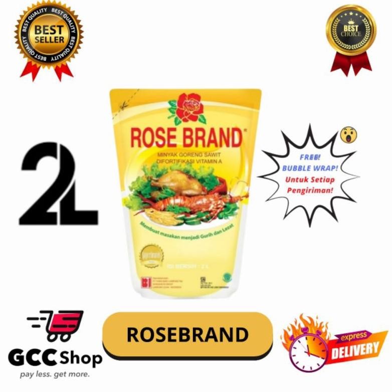 

Minyak Goreng Rose Brand 2 Liter Halal Bpom