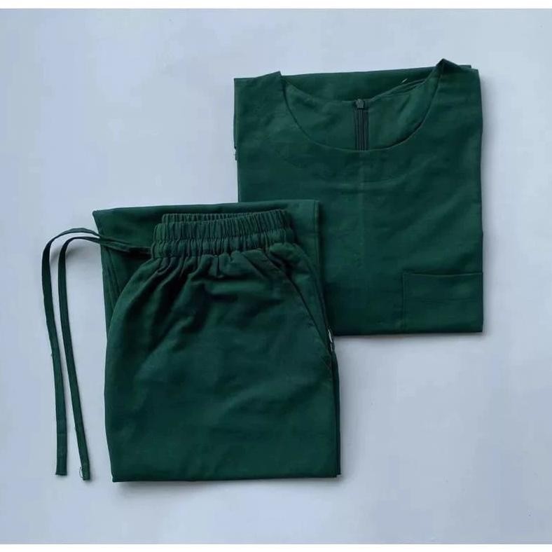 Jy-6 Promo Cozie One Set / Cozie Jumbo / Setelan Wanita Terbaru / One Set Katun Linen Premium / Cesi