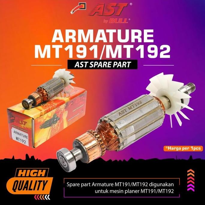 AST MT9/MT92/M90B armature mesin planer