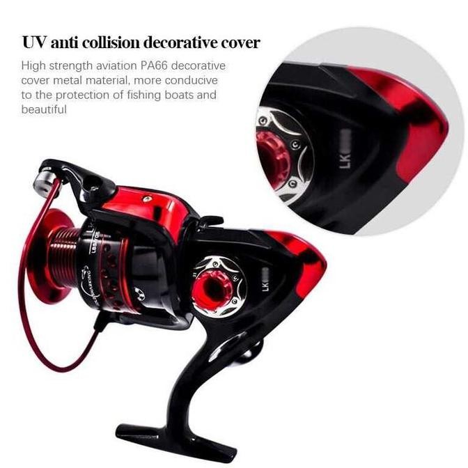 Reel Pancing Spinning 13 Ball Bearing Gold Sharking LK5000