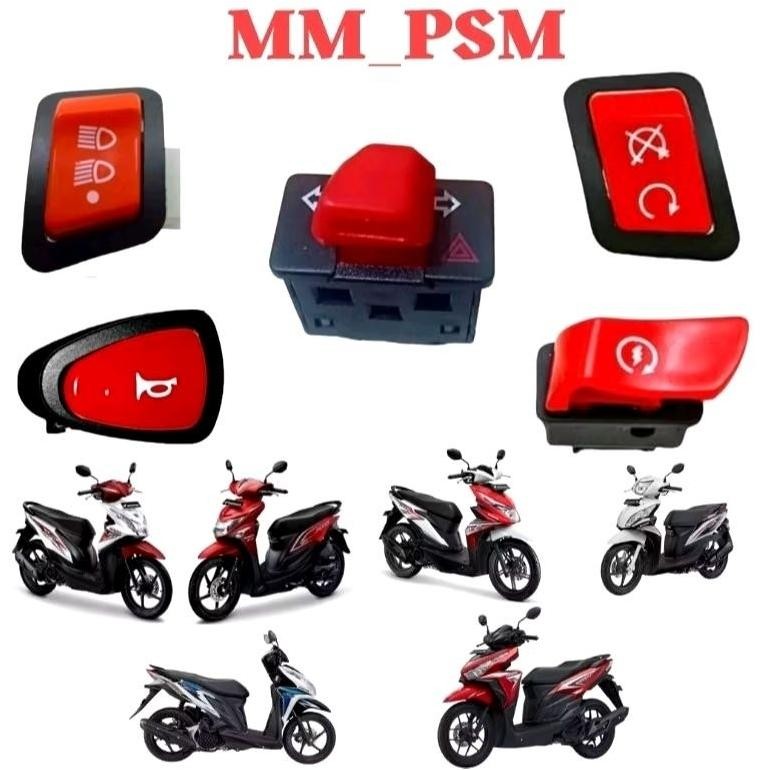 Kekinian Saklar Motor Vario 125 Lama Bohlam / Vario 125 150 Led Old / Spacy / Beat Deluxe 2020 / Bea