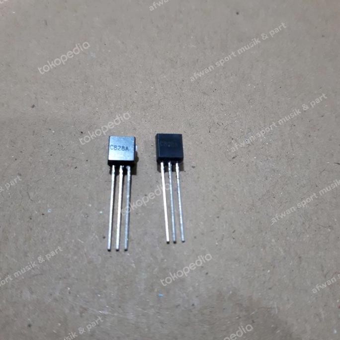 Transistor 2 SC 828 / C 828 .