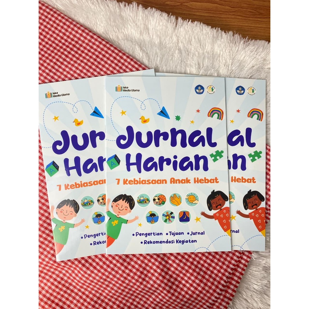 Buku Jurnal Anak, Jurnal Harian 7 Kebiasaan Anak Hebat, [Iska Media]