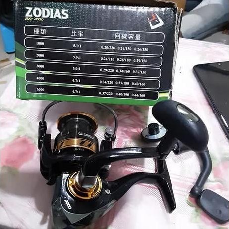 Rel Rell Daido Zodias 2000 Gulungan Pancing Katrol Pancing Murah
