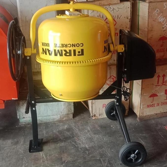 paling diminati] MOLEN SEMEN MINI ELEKTRIK MIXER FIRMAN FCM 120/ concrete mixer
