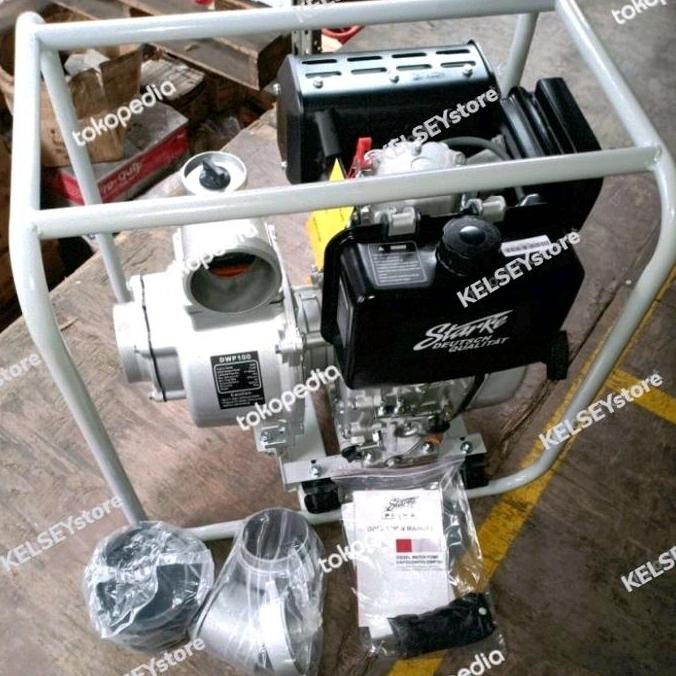 siap kirim] Pompa Air Alkon Mesin Diesel Solar 4 inch dim / Irigasi Sawah