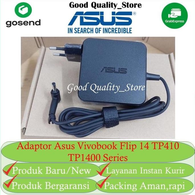 TERBARU - Ac Adaptor Charger Asus Vivobook Flip 14 TP410 Original