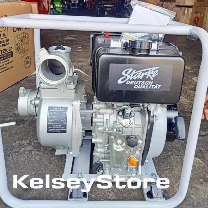 siap kirim] POMPA air alkon 3 dim / diesel solar / crown 3 inch / irigasi sawah