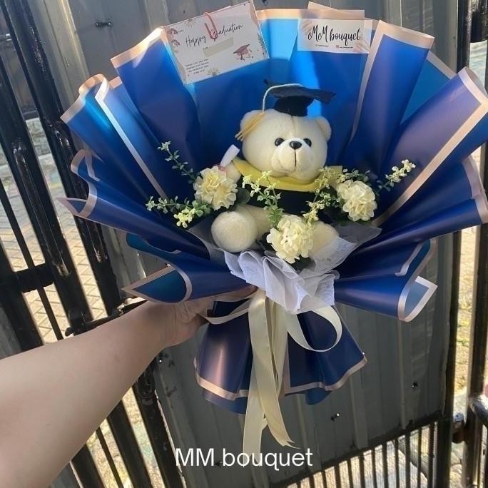 TERLARIS - buket boneka wisuda cowok -buket graduation