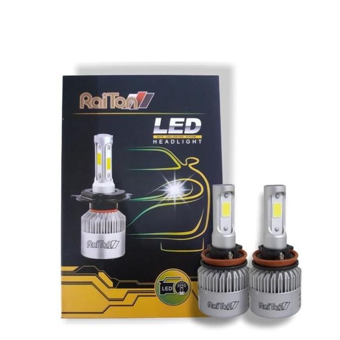 PROMO DISKON - Raiton Bohlamp Lampu LED H4