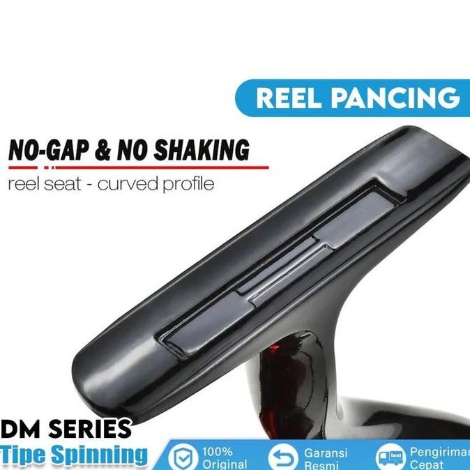 Reel Pancing Gulungan Senar DM1000 Katrol Kerekan Pancing Fishing Reel Spool Metal Aluminium