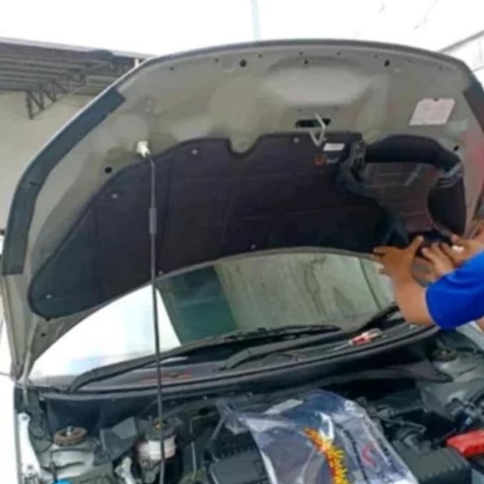 Mobilio RS Akustik peredam suara berlubang kap mesin