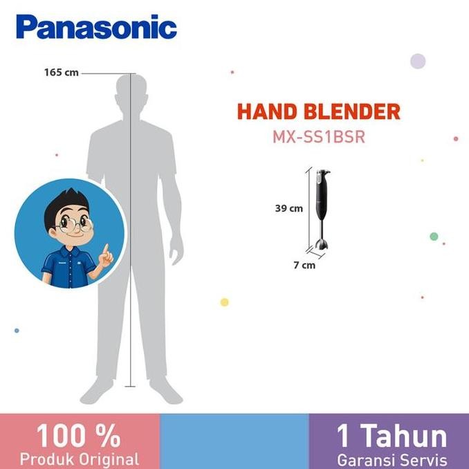 TERLARIS - Panasonic MX-SSBSR Hand Blender