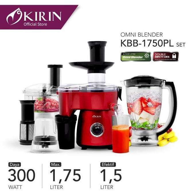 Blender Juicer Chopper Set KBB-70PL-SET