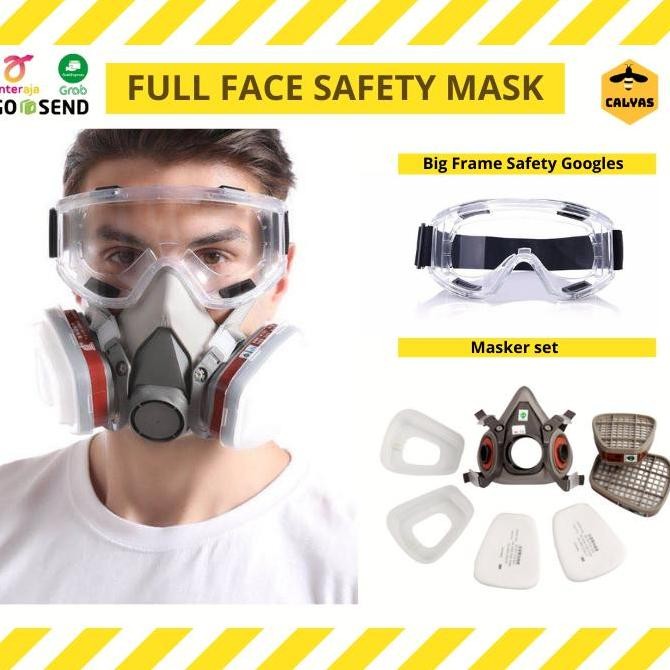 Masker Gas Respirator / Masker / Masker Kimia Safety Industrial Mask