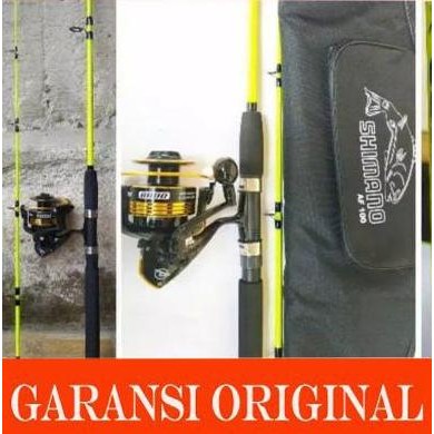 SET PANCING LAUT MAGURO DENGAN JORAN FIBER KEKUATAN 120LBS 60KG