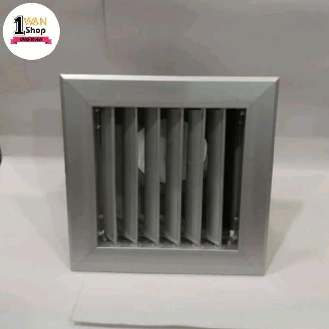 RAG Grill exhaust 8 in 25x25 cm tutup cerobong asap 8" AC/EKSOS/DAPUR