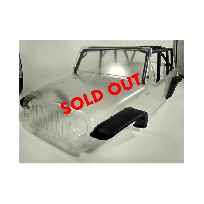 Body shell cover genuine Axial 2012 Jeep Wrangler, Limited Rubicon