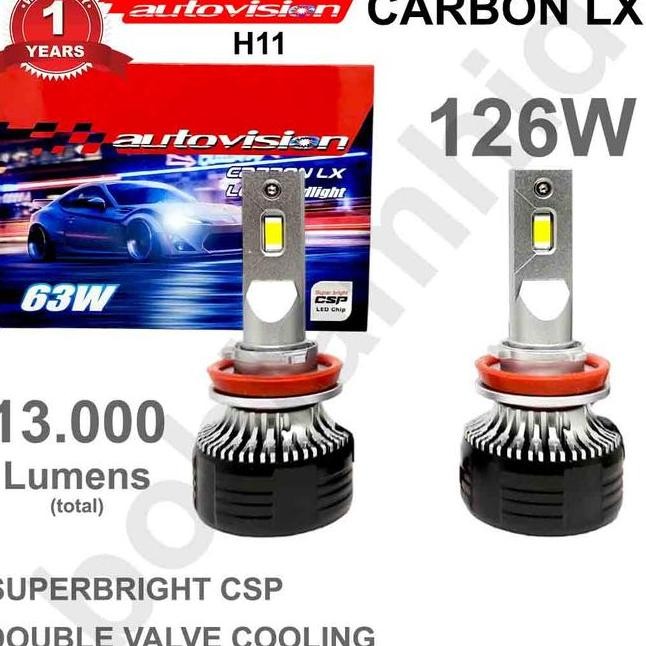 Lampu Led Mobil Sienta Autovision Carbon Lx 126Watt 13Lumens