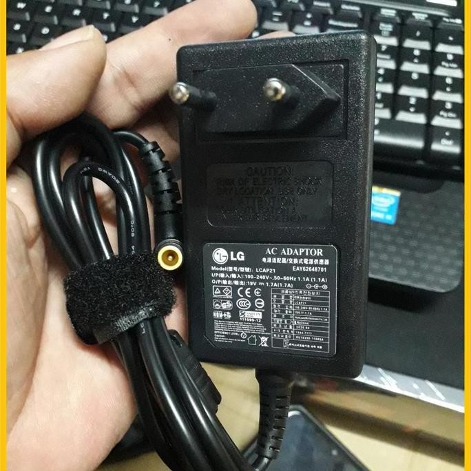 Adaptor Lcd/Led Monitor Lg 19V -1.3A Kabel Power Ac