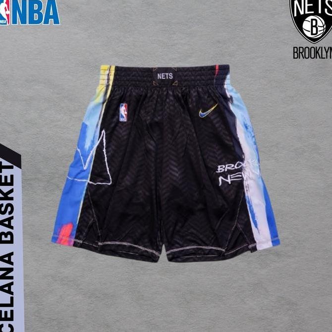 Celana Basket Swingman NBA Brooklyn Nets City Edition BS