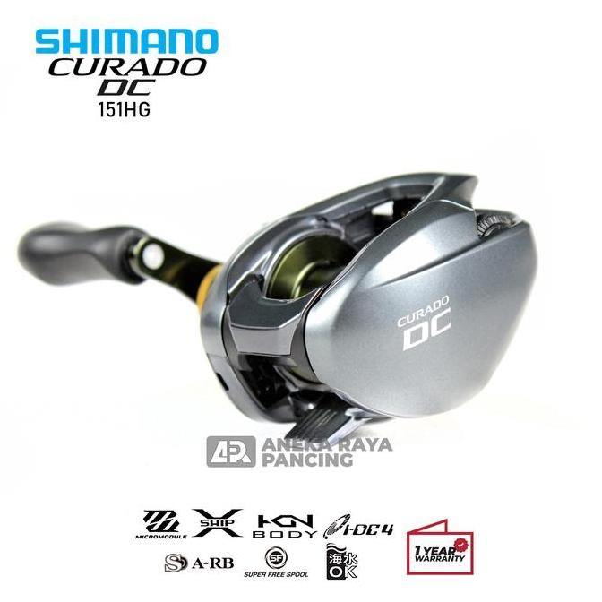 REEL BC SHIMANO CURADO DC 151XG/HG CO
