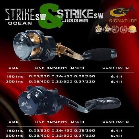 Reel OH Gtech Strike Ocean 1500 2000 CO