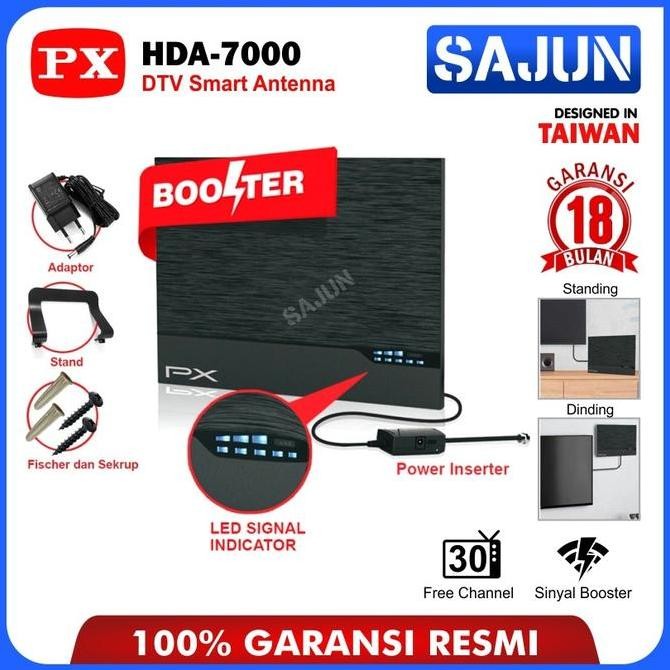 Px Hda7000 Antena Tv Digital Indoor Hd Booster Hda-7000