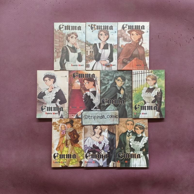 Komik EMMA - Kaoru Mori 1-10 Tamat