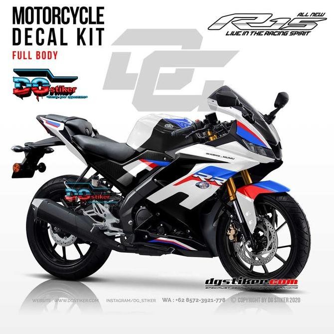 Decal Striping R15 V3 Motif BMW Original