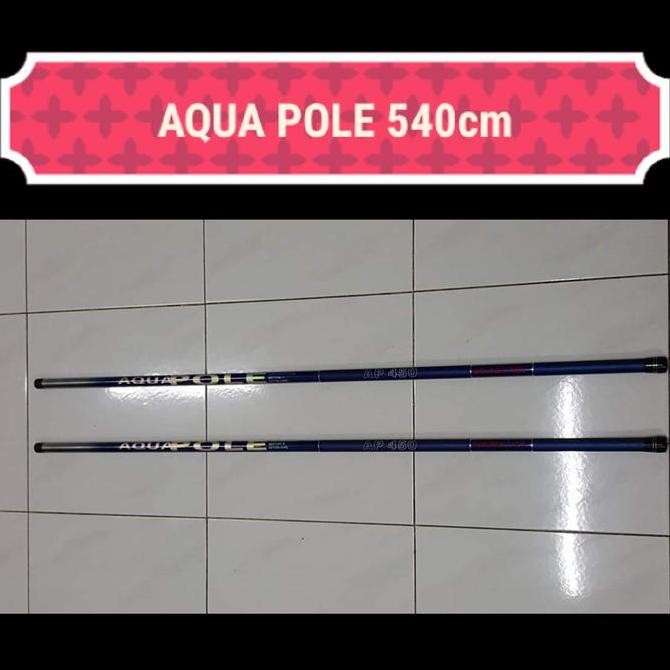 TEGEK GOLDEN FISH "AQUA POLE" 540cm Original