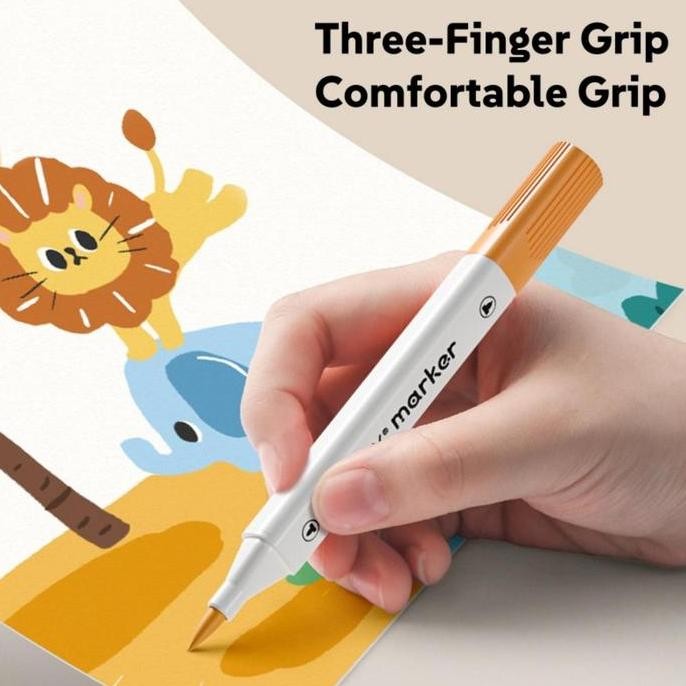 

Dual-Head Acrylic Markers Paint Pens With Extra Fine Tips And Brush Heads For Wood Allshop