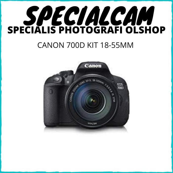 Camera Canon 700D Kit 18-55Mm / Canon 700D Kit 18-55Mm Allshop