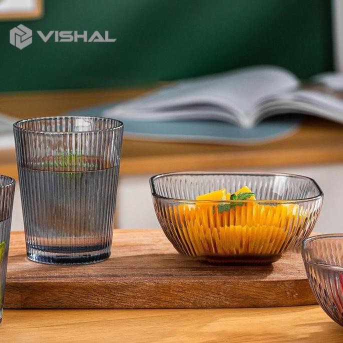 2 In 1 / Gelas Minum Kaca / Mangkok Kaca/ Mangkok Sayur Allshop